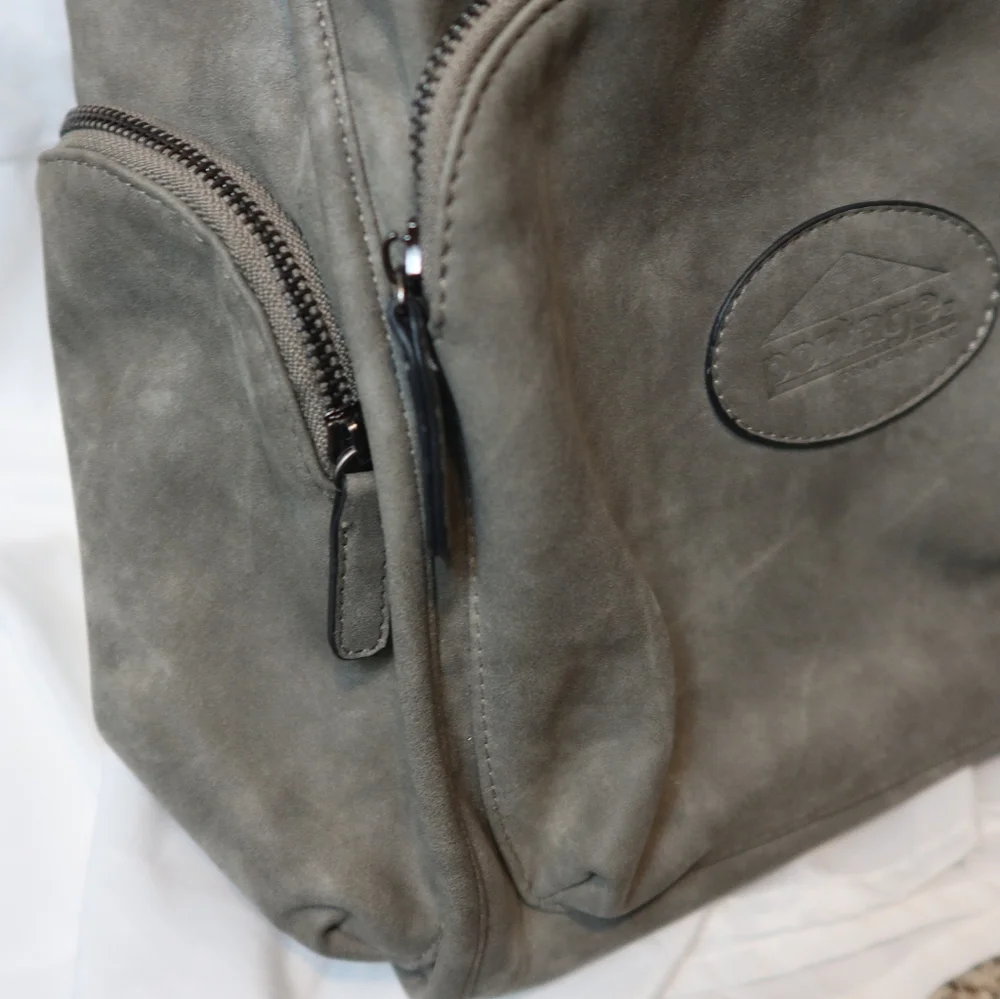 Portage Travel Gear Stylish Gray Women's Backpack